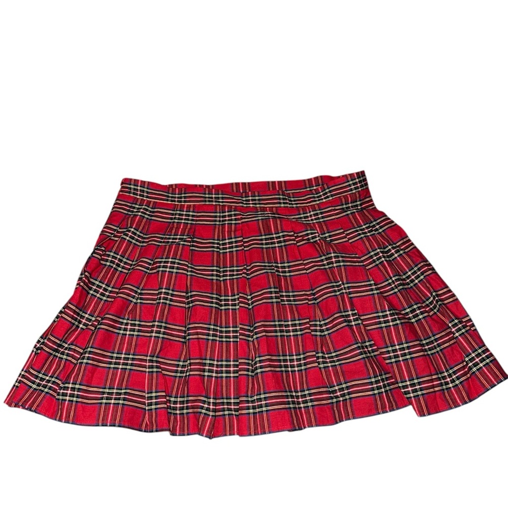 Wildcat Hot So Miss Popular Red Pleated Skirt - 2X